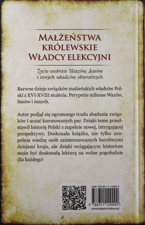 Małżeństwa Królewskie Władcy Elekcyjni - Jerzy Besala [KSIĄŻKA]