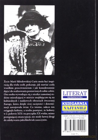 Maria Skłodowska-Curie Polka Wszech Czasów Wielkie Biografie - Marcin Pietruszewski [KSIĄŻKA]