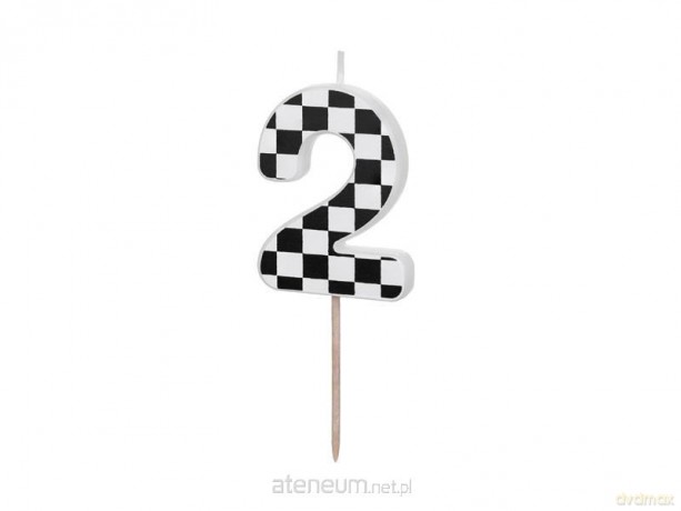 Świeczka urodzinowa 2 5,5 cm