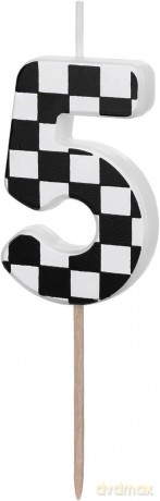 Świeczka urodzinowa 5 5,5 cm