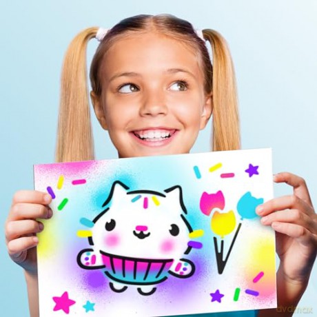 Airbrush Art - Activity Case - Gabby's Dollhouse (110241)