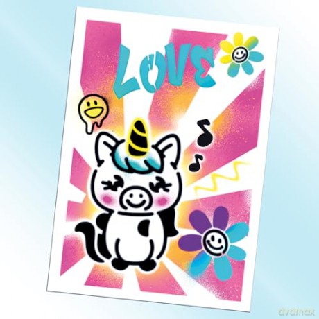 Airbrush Art - Mini Poster Kit (11015)