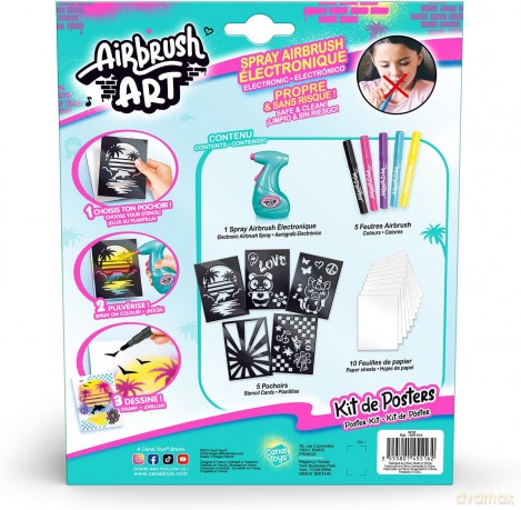 Airbrush Art - Mini Poster Kit (11015)