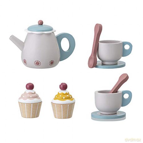Bloomingville MINI - Gentrim Play Tea Set - Grey/Blue (82045197)