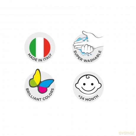 Carioca - Baby 6 Fingerpaints (809431)