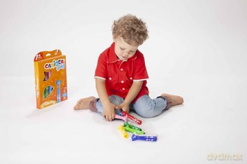 CARIOCA - Marker w/baby handle (12pcs) (809410)