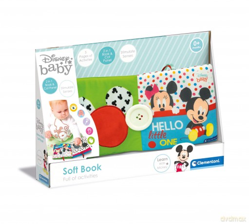 Clementoni - Baby Disney B&W Book (17721)