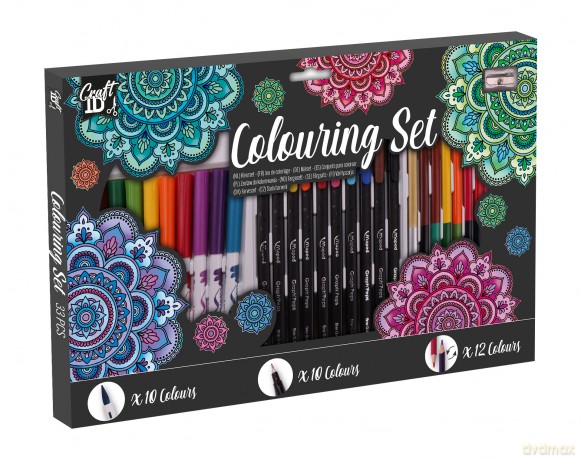 Craft ID - Colouring Set (33 pcs) (CR5005/GE)