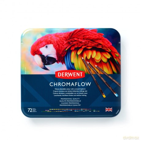 Derwent - Chromaflow pencil 72 ass