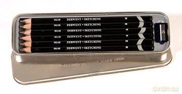 Derwent - Sketching Pencils Tin (6 pcs) (601032)