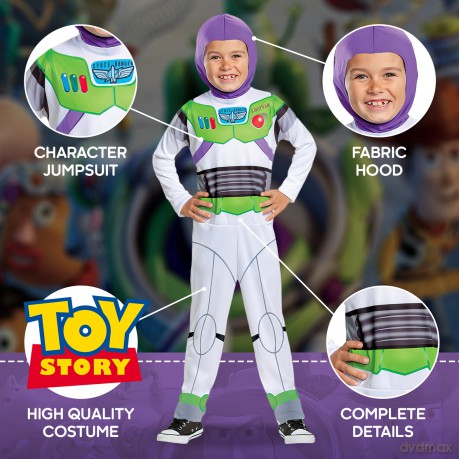 Disguise - Classic Costume - Buzz Lightyear (104 cm) (141169M)