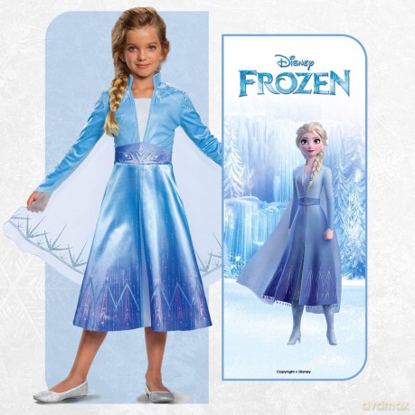 Disguise - Elsa Traveling Deluxe - Size 104 cm