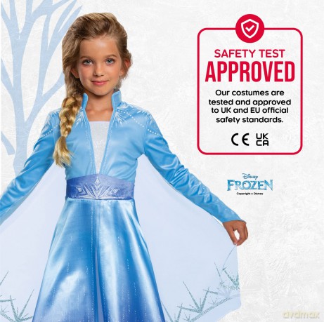 Disguise - Elsa Traveling Deluxe - Size 104 cm