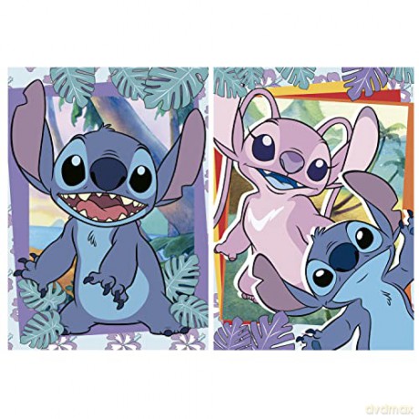 Puzzle Educa 1000 elementów Puzzle 2 x 500 el. Lilo i Stich 80-19732
