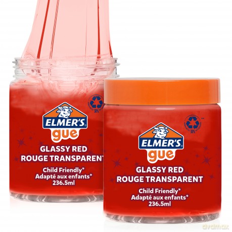 Elmer's - Gue Pre Made Slime - Red (2162069)