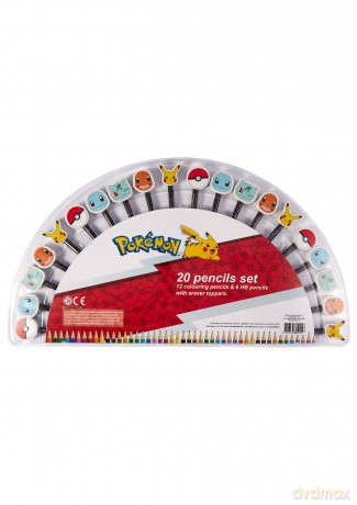 Euromic - Pencils (20 pcs) - Pokemon (061507020)