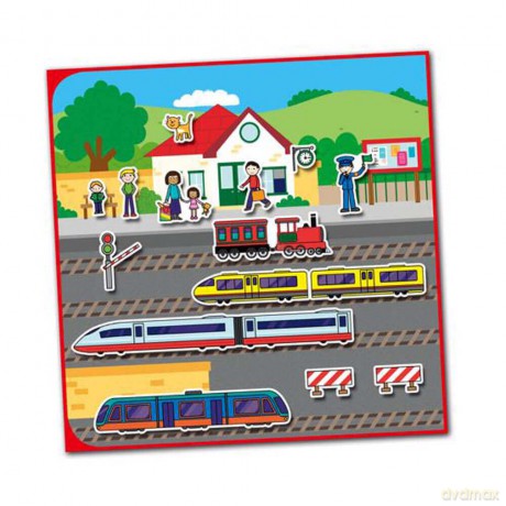 Galt - Reusable Sticker Book - Vehicles (55-1005107)