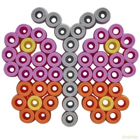 HAMA - Maxi beads - 3000pcs + 4 plates in bucket (388806)