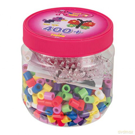 HAMA - Maxi beads 400 beads + 2 pin plates (388791)