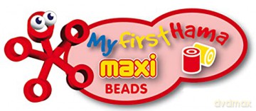 HAMA - Maxi beads 400 beads + 2 pin plates (388791)
