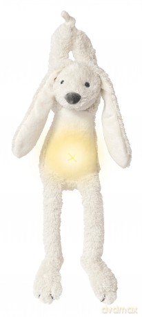 Happy Horse - Rabbit Richie Nightlight with soothing sounds - 34 cm - Ivory -133830