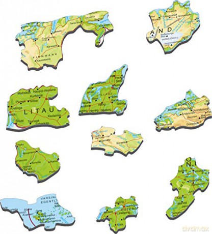 Larsen Puzzle - The North (75 pcs) (K3)