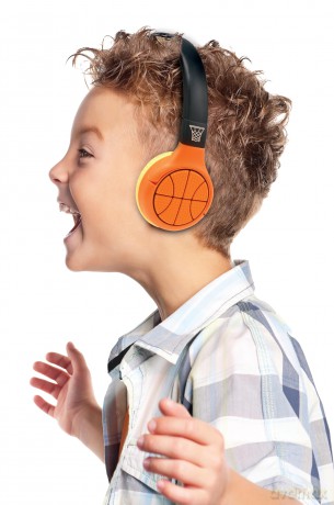 Lexibook - 2-in-1 Basketball Bluetooth Headphones (HPBT010BA)
