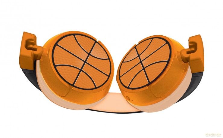 Lexibook - 2-in-1 Basketball Bluetooth Headphones (HPBT010BA)