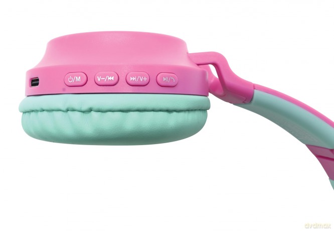 Lexibook - Barbie Bluetooth headphones with light (HPBTKTBB)