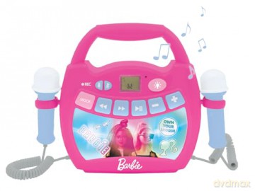 Lexibook - Barbie Bluetooth speaker with Mics (MP320BBZ)