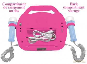 Lexibook - Barbie Bluetooth speaker with Mics (MP320BBZ)