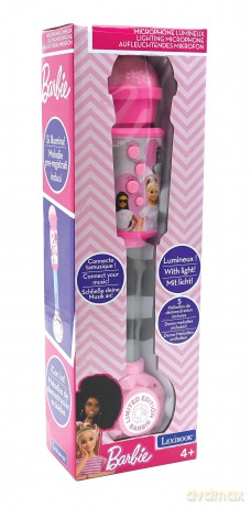 Lexibook - Barbie Trendy Lighting Microphone with speaker (MIC90BB)