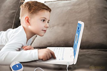 Lexibook - Bilingual Educational Laptop - 124 activities (DE/EN) (JC598i3)