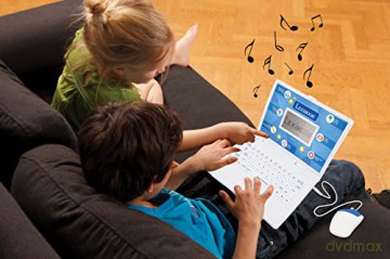 Lexibook - Bilingual Educational Laptop - 124 activities (DE/EN) (JC598i3)