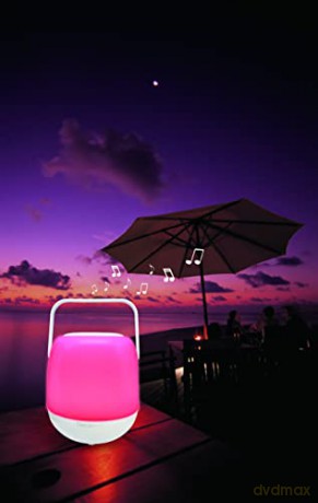 Lexibook - Decotech Colorful Luminous Portable Loud Speaker (BTL410)