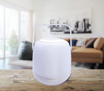Lexibook - Decotech Colorful Luminous Portable Loud Speaker (BTL410)