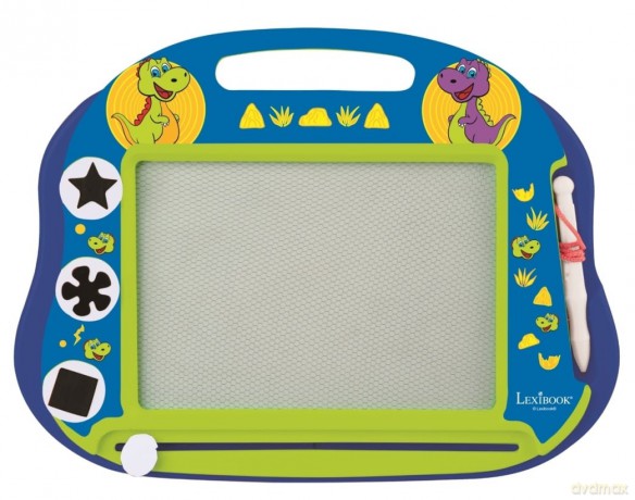 Lexibook - Dinosaur Magnetic Drawing Board (CRDINO550)