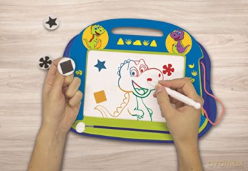 Lexibook - Dinosaur Magnetic Drawing Board (CRDINO550)