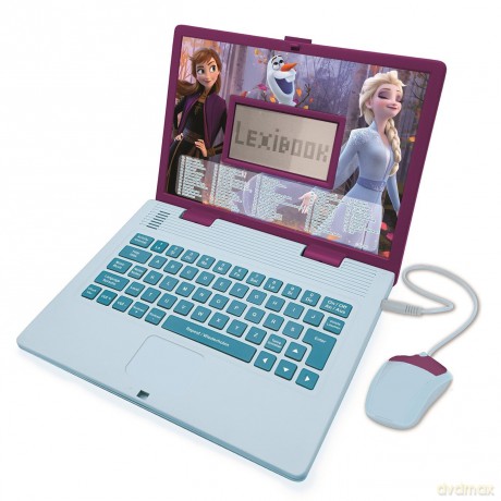 Lexibook - Frozen Bilingual Educational laptop - 124 activities (ENG) (JC598FZi3)