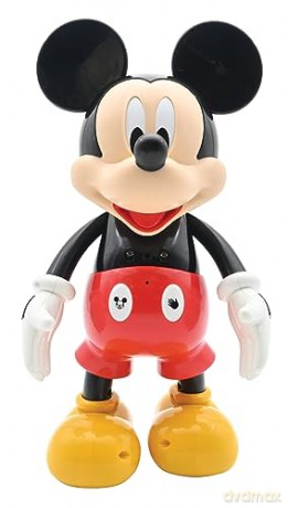 Lexibook - Interactive and educational Mickey Robot (EN/FR) (MCH01i1)