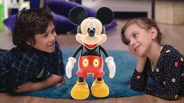Lexibook - Interactive and educational Mickey Robot (EN/FR) (MCH01i1)