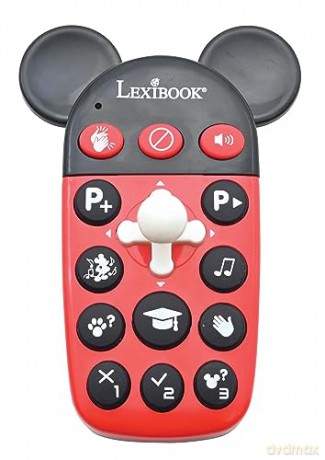 Lexibook - Interactive and educational Mickey Robot (EN/FR) (MCH01i1)