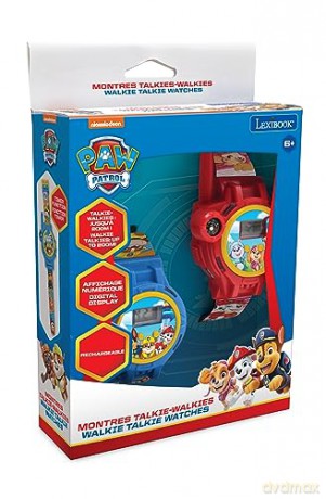 Lexibook - Paw Patrol Walkie Talkie 2-in-1 watch (200m) (DMWTW1PA)