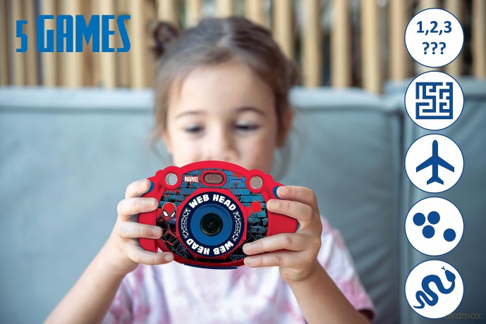 Lexibook - Spiderman children's Camera (DJ080SP)