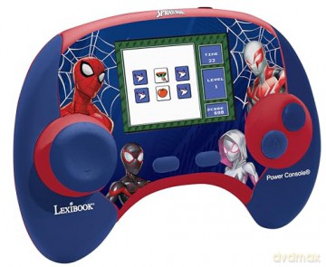 Lexibook - Spider-Man Educational bilingual console with LCD screen (EN/FR) (JCG100SPi1)