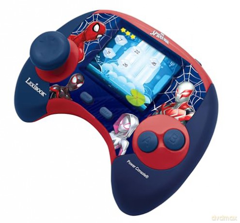 Lexibook - Spider-Man Educational bilingual console with LCD screen (EN/FR) (JCG100SPi1)