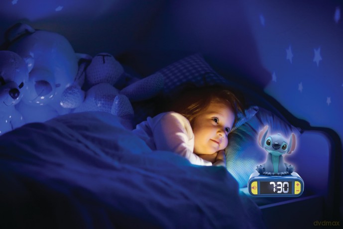 Lexibook - Stitch - Digital 3D Alarm Clock (RL800D)
