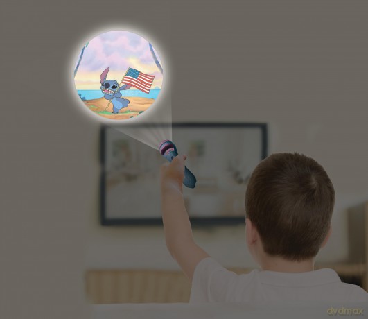 Lexibook - Stitch story projector and flashlight (LTC050D)