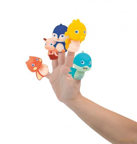 Ludi - Bath book and Finger figures - (LU40018)