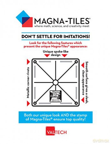 MAGNA-TILES Rectangles 8 pcs expansion set (90218)